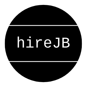 hireJB Negative Logo
